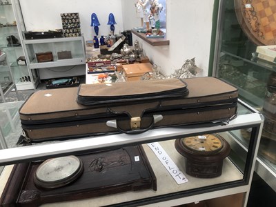 Lot 1220 - A cased electric violin