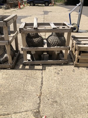 Lot 1355 - two plastic shelves