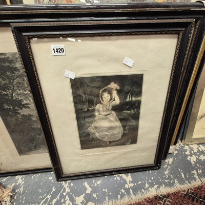 Lot 1420 - Various antique prints