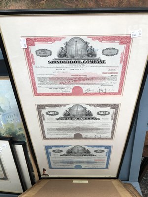 Lot 1426 - A collection of Vintage Stock share...