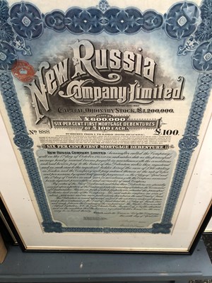 Lot 1426 - A collection of Vintage Stock share...