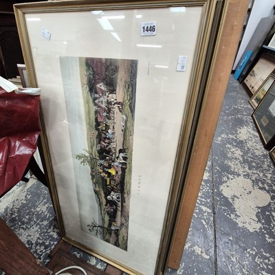 Lot 1446 - A set of four seasons sporting prints.