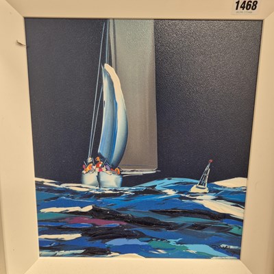 Lot 1468 - Duncan MacGregor- Breaking waves I. limited...