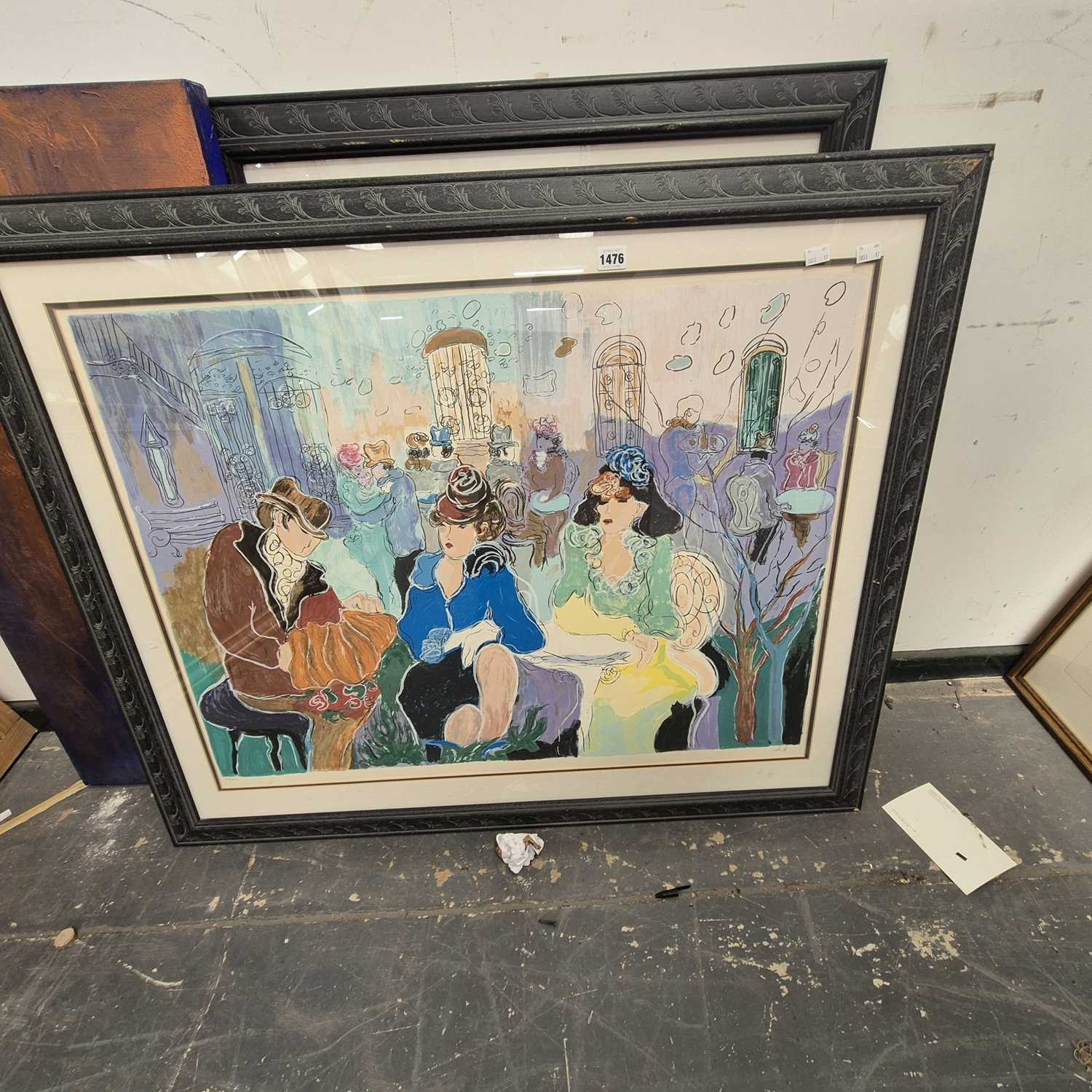Lot 1476 - Zule Moskowitz. Two large limited edition...