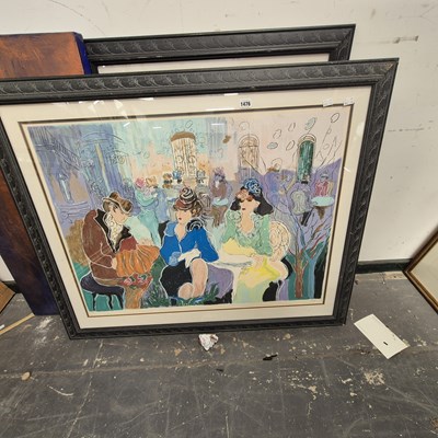 Lot 1476 - Zule Moskowitz. Two large limited edition...