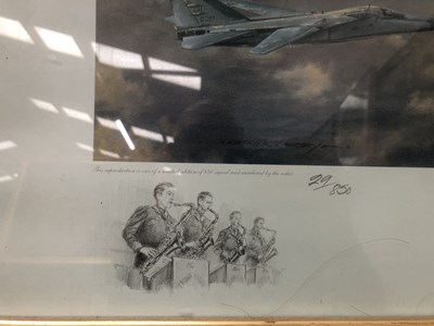 Lot 1477 - Two large aircraft prints.