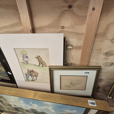 Lot 1479 - various prints after JH Dowd.