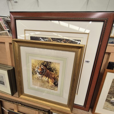 Lot 1487 - A print after David Shepherd and one other.