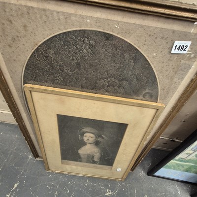 Lot 1492 - Two 19th-century engravings.
