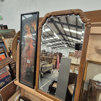 Lot 1522 - A selection of early 20th century mirrors and...
