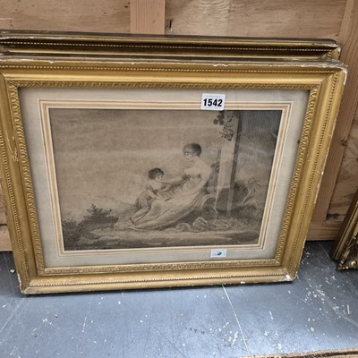 Lot 1542 - A pair of 19th century engravings.