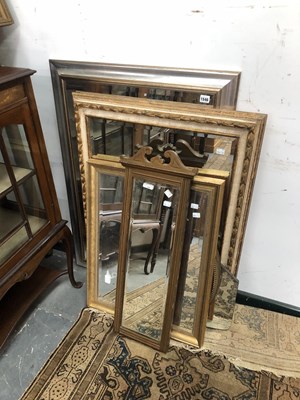 Lot 1546 - A collective lot of decorative wall mirrors.