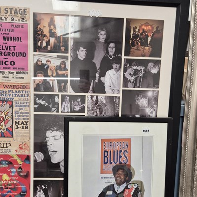 Lot 1561 - A montage of Andy Warhol/Velvet Underground...