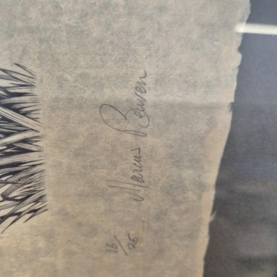 Lot 1573 - A small etching by Cyril Pearce, an etching by...