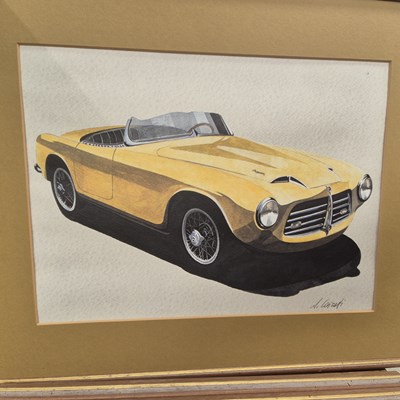 Lot 1619 - A large collection of uniformly framed prints...