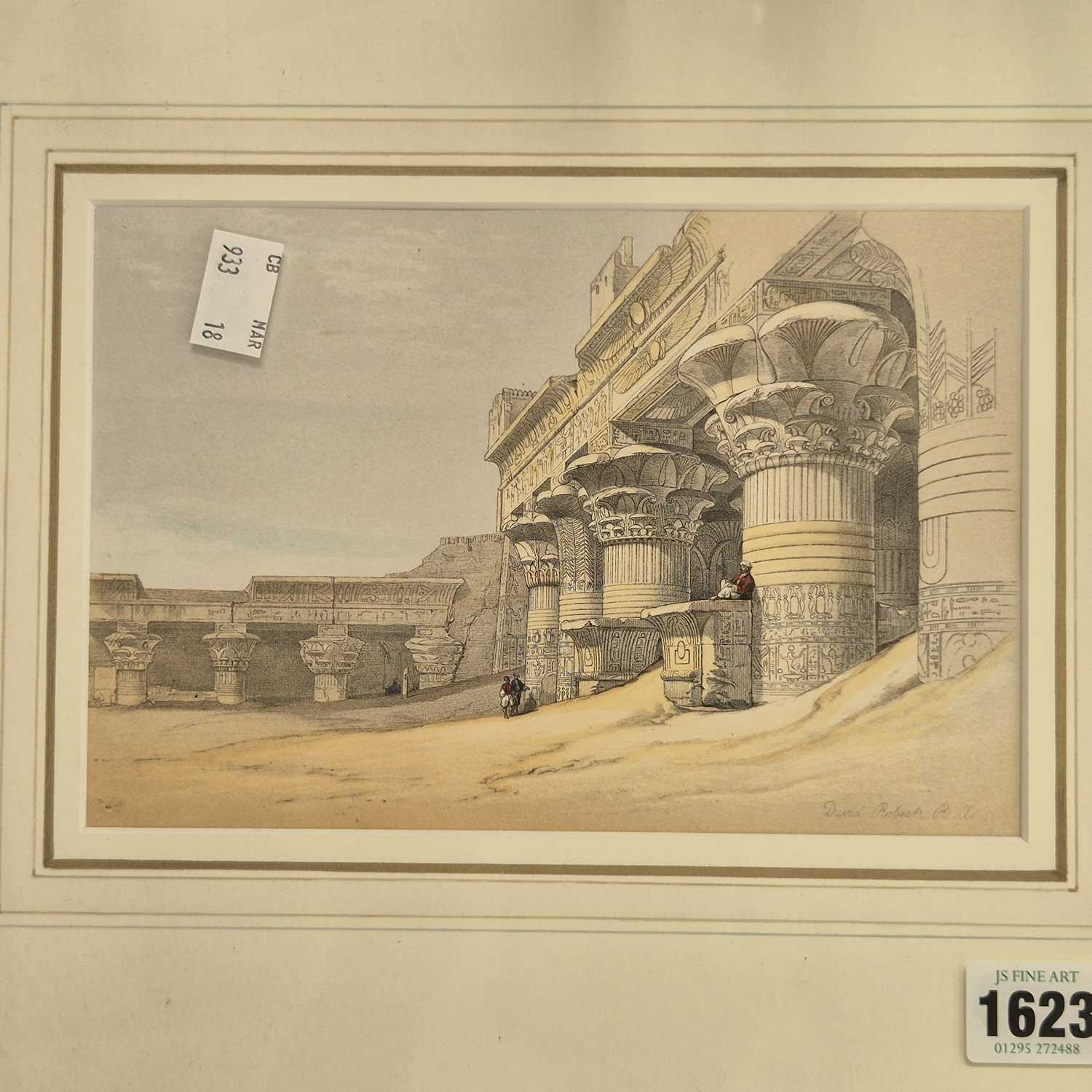 Lot 1623 - A print after David Roberts and two eastern...