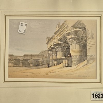 Lot 1623 - A print after David Roberts and two eastern...