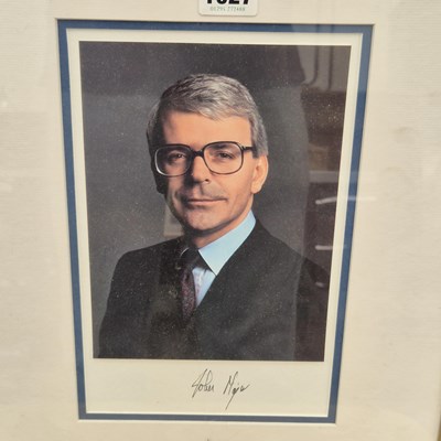 Lot 1627 - An autograph photograph of John Major....