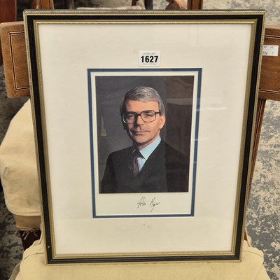 Lot 1627 - An autograph photograph of John Major....