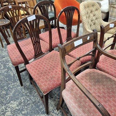 Lot 112 - A set of four and two other 19th-century...