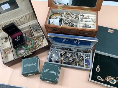 Lot 607 - Three pieces of Cristalina boxed costume...