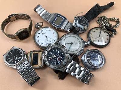 Lot 636 - Watches and pocket watches- Smiths military,...