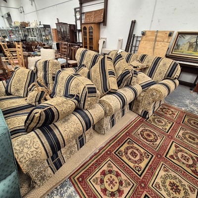 Lot 150 - A lounge suite of three sofas