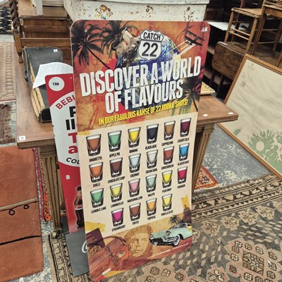 Lot 190 - two advertising signs.