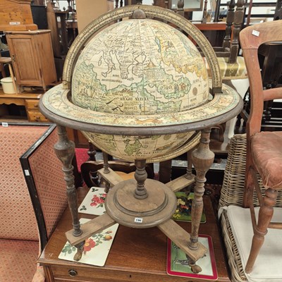 Lot 196 - A Globe form drinks cabinet.