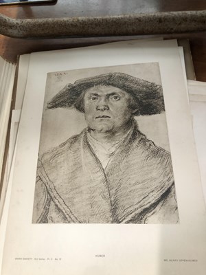 Lot 217 - A folio of antique engravings and other prints.