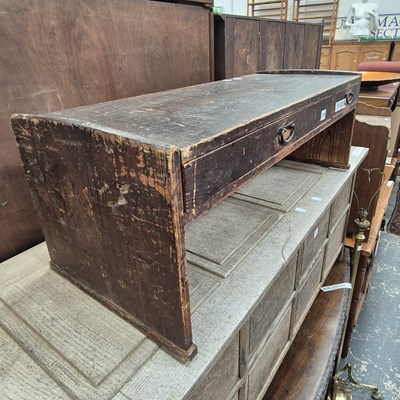 Lot 319 - An oriental pine low side table