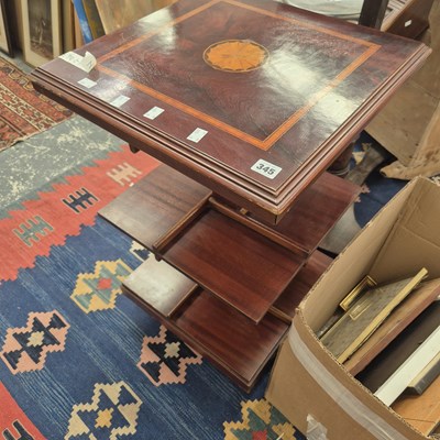 Lot 345 - A revolving bookcase
