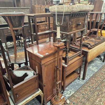 Lot 384 - A selection of antique and later occasional...