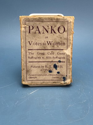 Lot 1432 - A pack of 'Panko or Votes for Women' playing...