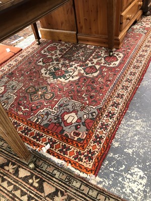 Lot 1652 - A Persian tribal rug, 200 x 130cms