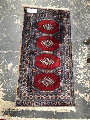 Lot 1657 - An Oriental mat