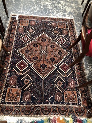Lot 1664 - A good quality Persian tribal rug, 184 x 130cms