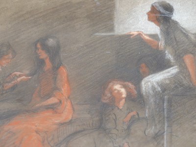 Lot 1449 - Attributed to Henry Tonks (1862-1937),five...