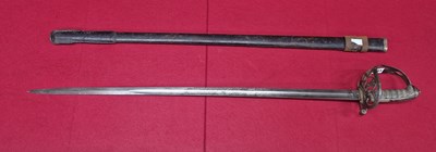 Lot 1461 - A Victorian Rifles regimental officer's sword...