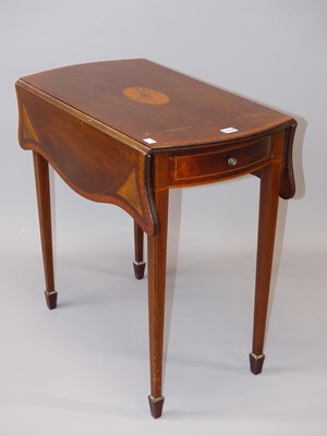 Lot 1532 - An Edwards and Roberts cross banded mahogany...
