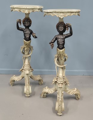Lot 96 - A near pair of 19th Century Italian Rococo...