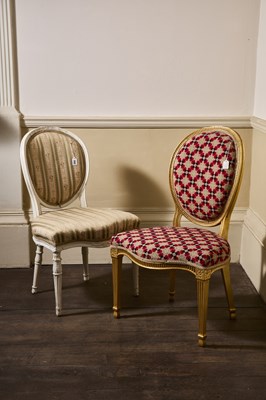 Lot 202 - Two Georgian later decorated Neoclassical...