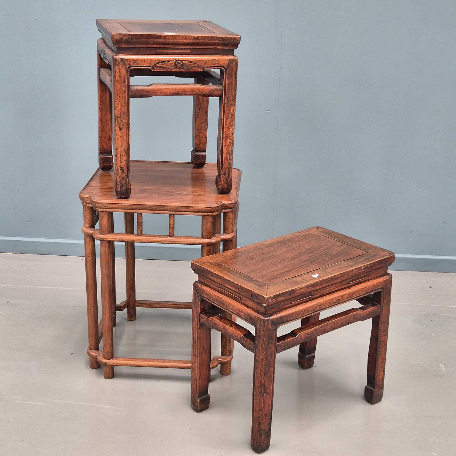 Lot 64 - A group of three antique and later oriental...