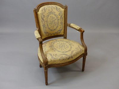 Lot 29 - Antique French Louis XVI style carved...