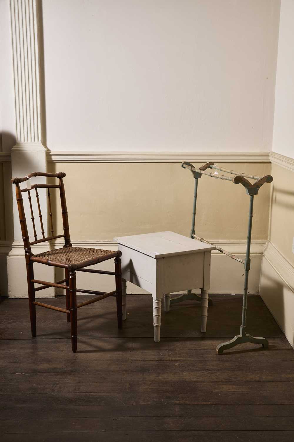 Lot 8 - Three Pieces of 19th-century Faux Bamboo, a...