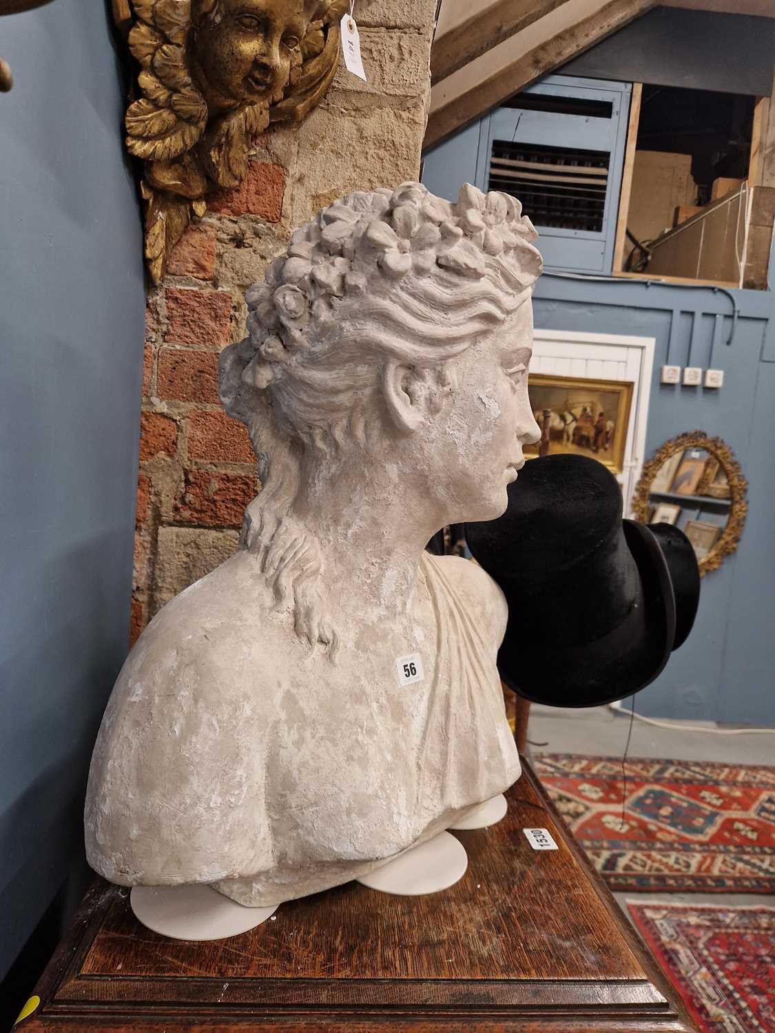 Lot 56 - A Classical Plaster Museum Replica of a...