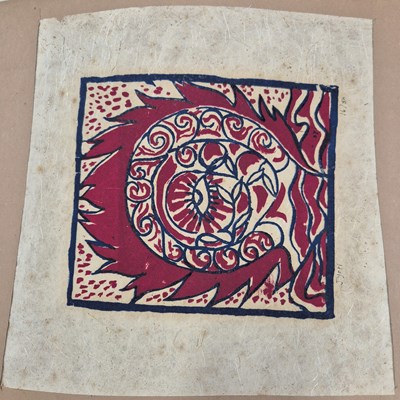 Lot 1605 - After and by Jyoti Sahi (B 1944), a folder of...