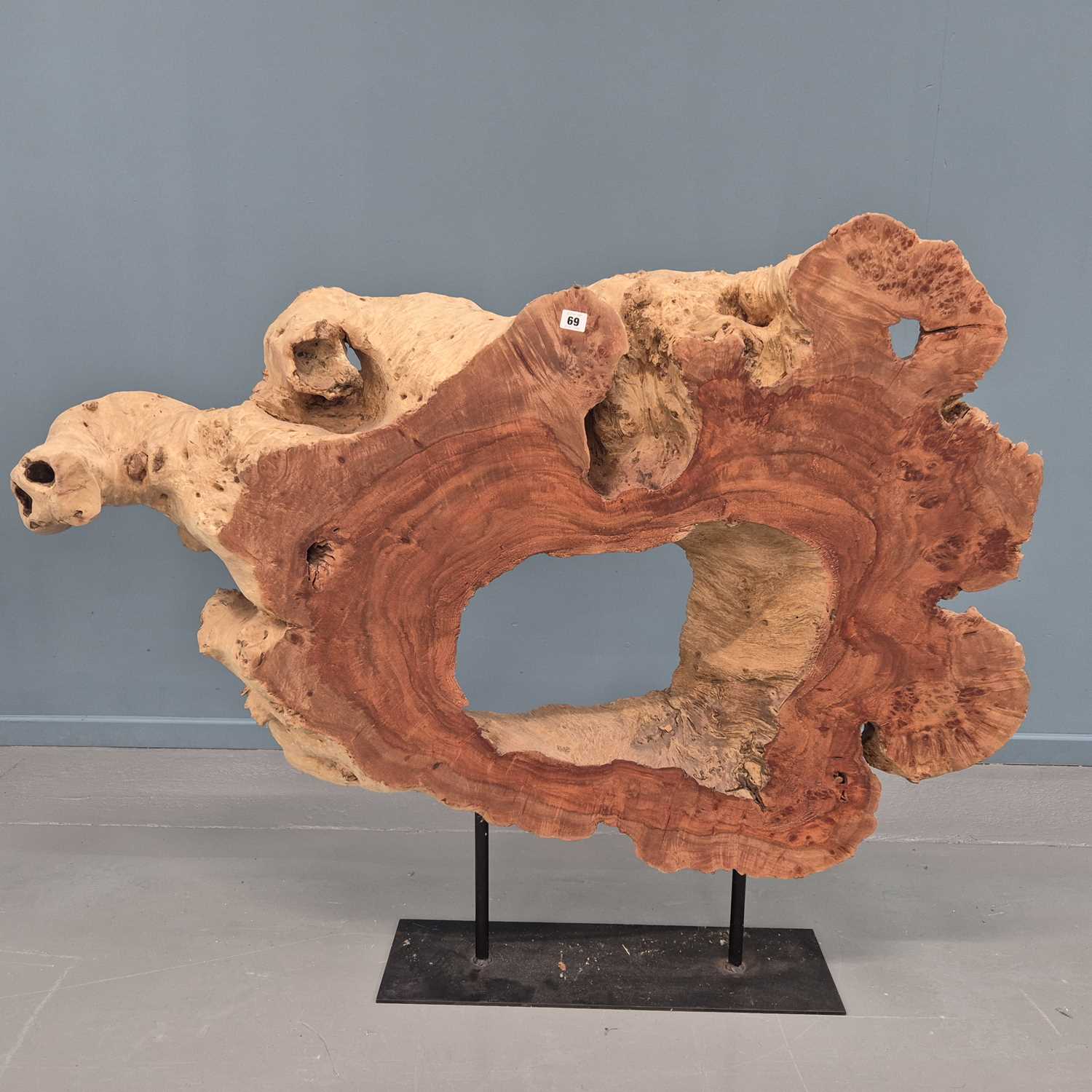 Lot 69 - An unusual contemporary tree trunk...