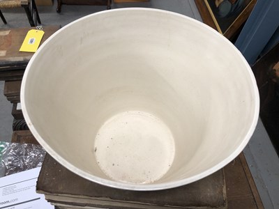 Lot 52 - A vintage pottery dairy bowl,,landscape...