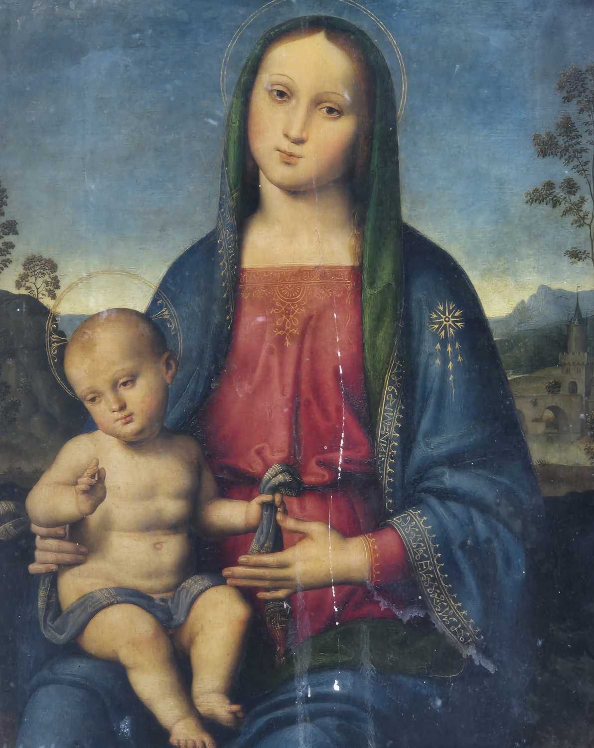 Lot 1681 - Italian old master. The Virgin Madonna and...
